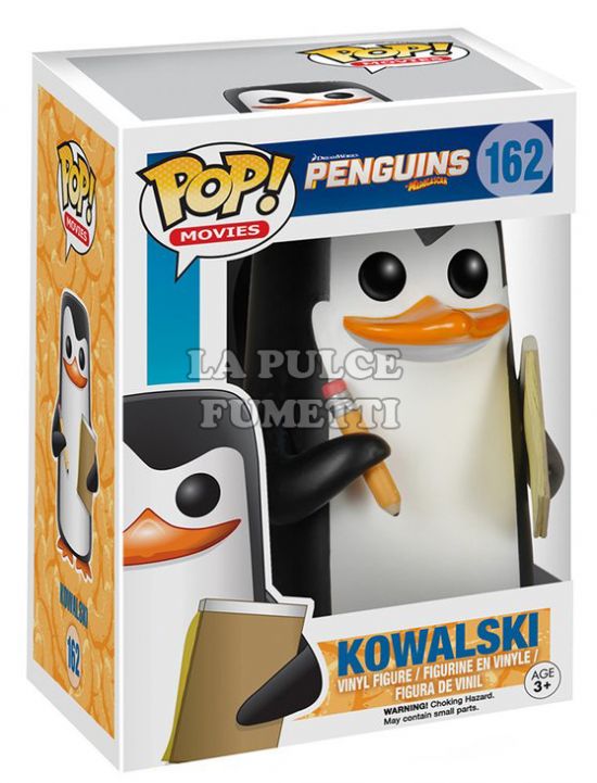PENGUINS: KOWALSKI - VINYL FIGURE #  162 - POP FUNKO 